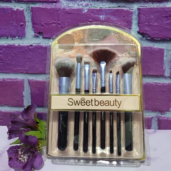 c6bfb659-c76d-4075-b431-d4e997c12410 ست براش آرایشی 8تایی - Image 1