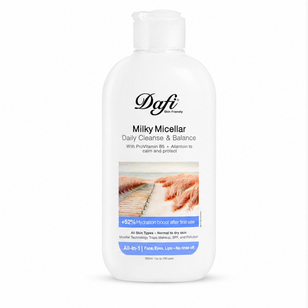 dafi-milky-featured-1000 پاک کننده آرایش شیری دافی - Image 1