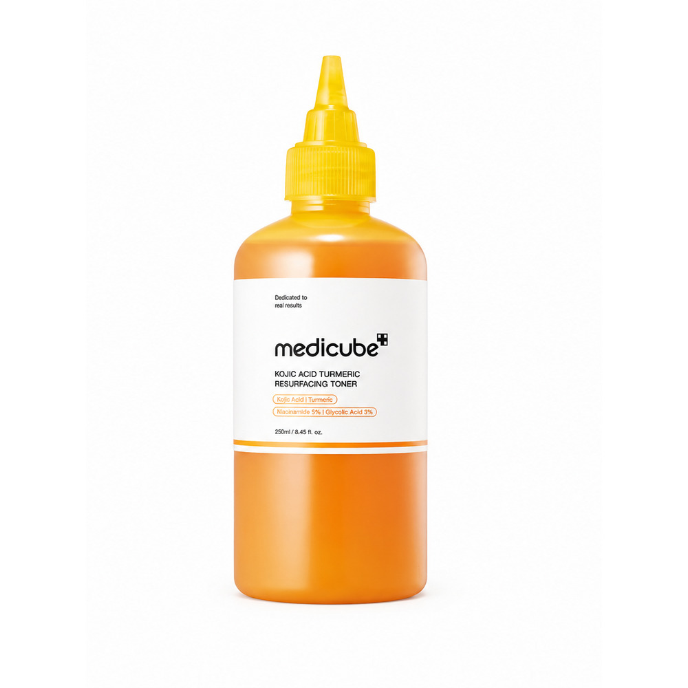 medicube-turmeric-toner-featured-1000 تونر روشن کننده و لایه بردار زردچوبه مدیکیوب - Image 1